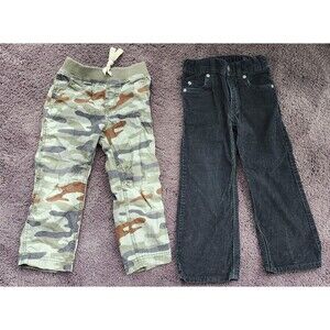 (2) Carters Toddler Boys Pants - Size 4T